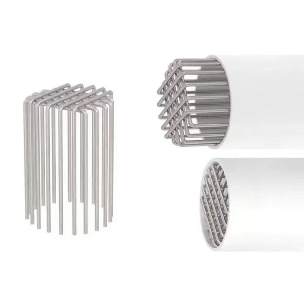 2Pcs Stainless Steel Drain Plug Heavy Duty Anti-Rodent Net Cover Gutter Guard Home Improvement 75 tube