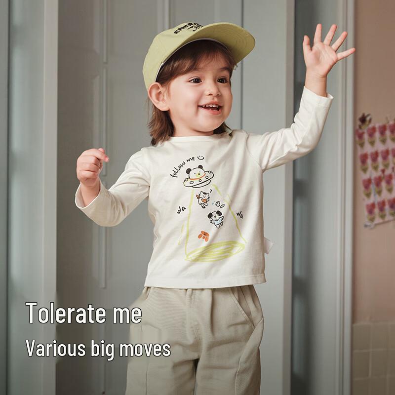 Balabala Children s Long-Sleeved T-Shirt (2025 Autumn Collection) 90