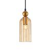 Lampa Wisząca Narisa 1 E27 Złoty  Italux Pnd-74839-1-Gd-Amb