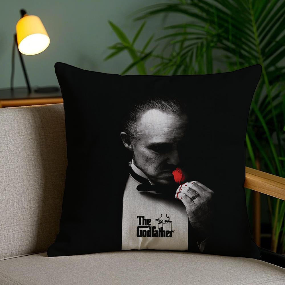 Film The G-Godfather Cushion Cover Soft Short Plush Double-Sided Printing Home Decor Machine Washable Pillow Case Gift