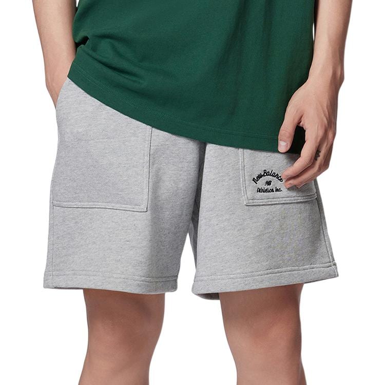 New Balance Sports Life Collection Sports Shorts Men's Gray AMS42325-GHM