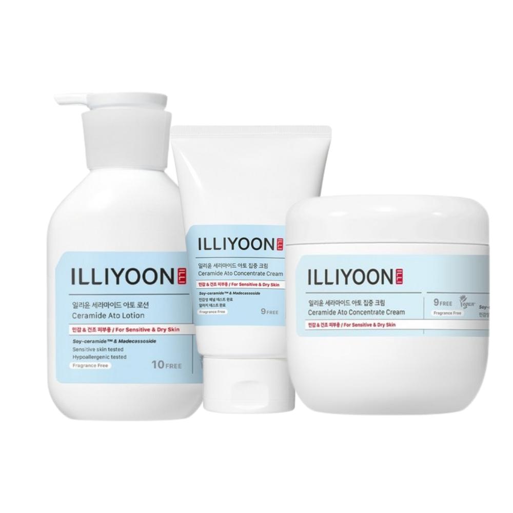 ILLIYOON Ceramide Ato Lotion 350ml, 508ml/ Ato Koncentrovaný krém 200ml, 500ml