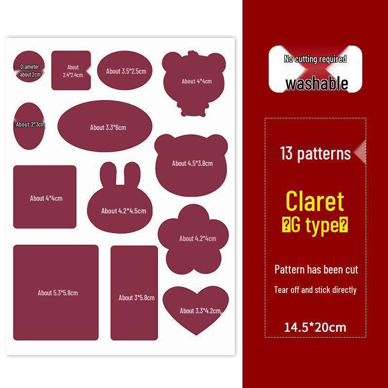 16-Color Self-Adhesive Seamless Repair Patch for Clothes and Jackets