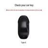 Zhiji L7 Key Cover: Suede LS7 Car Key Case with Buckle, Unisex Interior Accessory