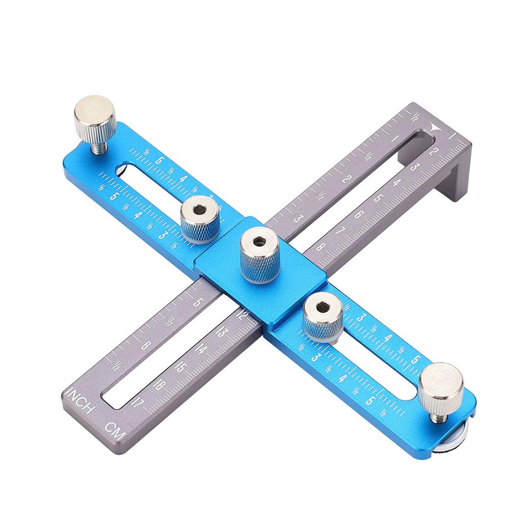 Cabinet Handle Template Tool Aluminium Alloy Punch Locator Drill Template   for Woodworking