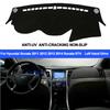 TAIJS Car Dashboard Cover For Hyundai Sonata 2011 2012 2013 2014 Sonata 8 Dash Mat Dashboard Pad Carpet Anti-UV Anti-slip