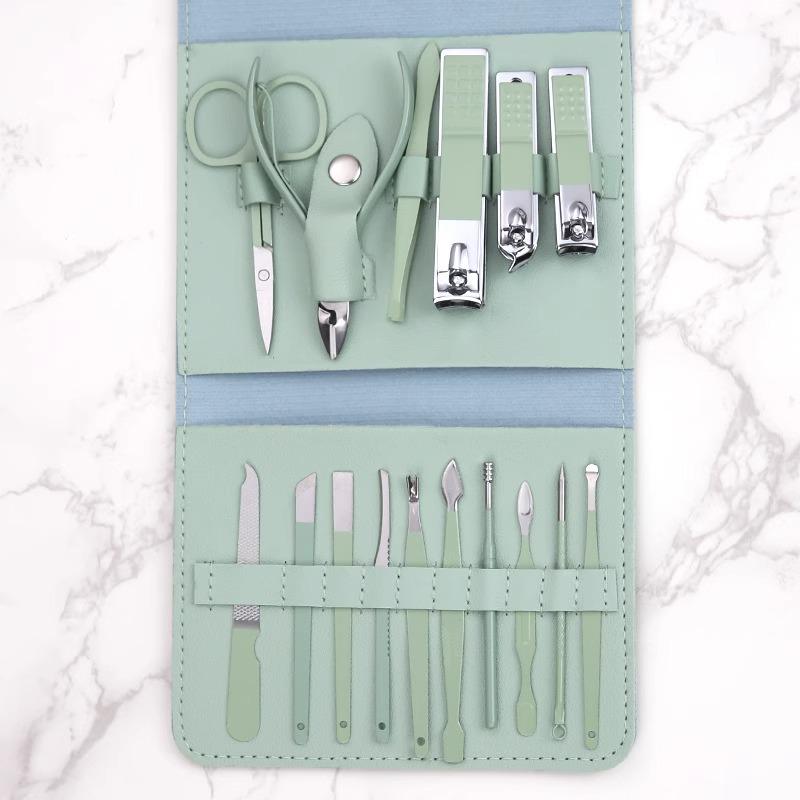 16-Piece Unisex Manicure & Pedicure Nail Clipper Set