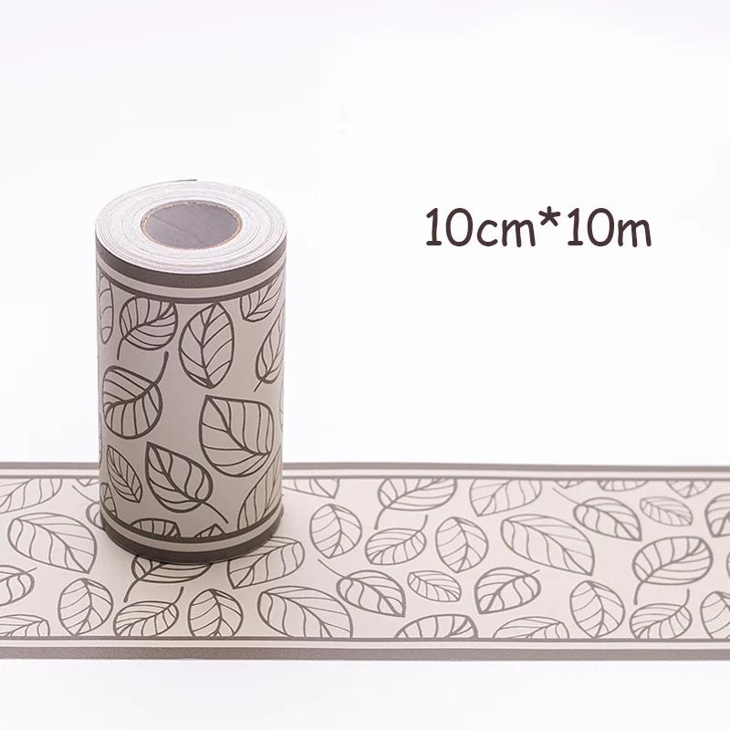 10M Self-Adhesive Wall Panels Border - Waterproof Decorative Film for Kids Room/Bathroom Tiles & Kitchen