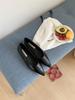Square head small slope heel is not tired of feet, autumn 2025 new light mouth with skirt temperament single shoes women's shoes