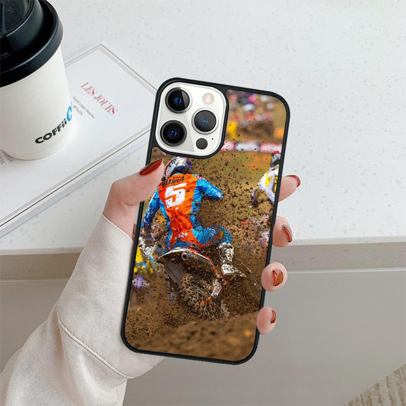 Moto Cross Motorcycle Sports Phone Case For iPhone 17 Air 16 16e 15 14 plus 11 12 13 pro max Shell Cover coque