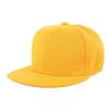 Spring/Summer Trendy Unisex Polyester Flat Brim Hat with Embroidered Logo - European & American Style
