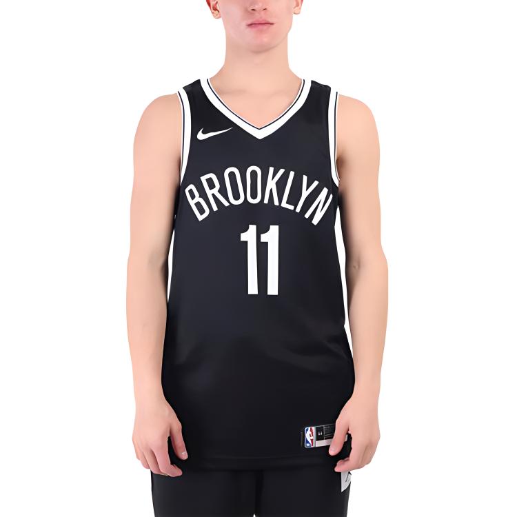 Nike Casual Sports Suit Brooklyn Nets Kyrie 11 Jersey Training Breathable Vest Kids suit Black 3Z2B7BZ2P-NYNKI