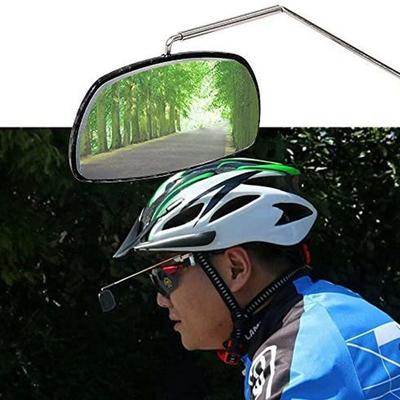 Acryl Fahrradspiegel Rückseite Brillenhelmhalter Rückspiegel Neuer Fahrspiegel Radfahren