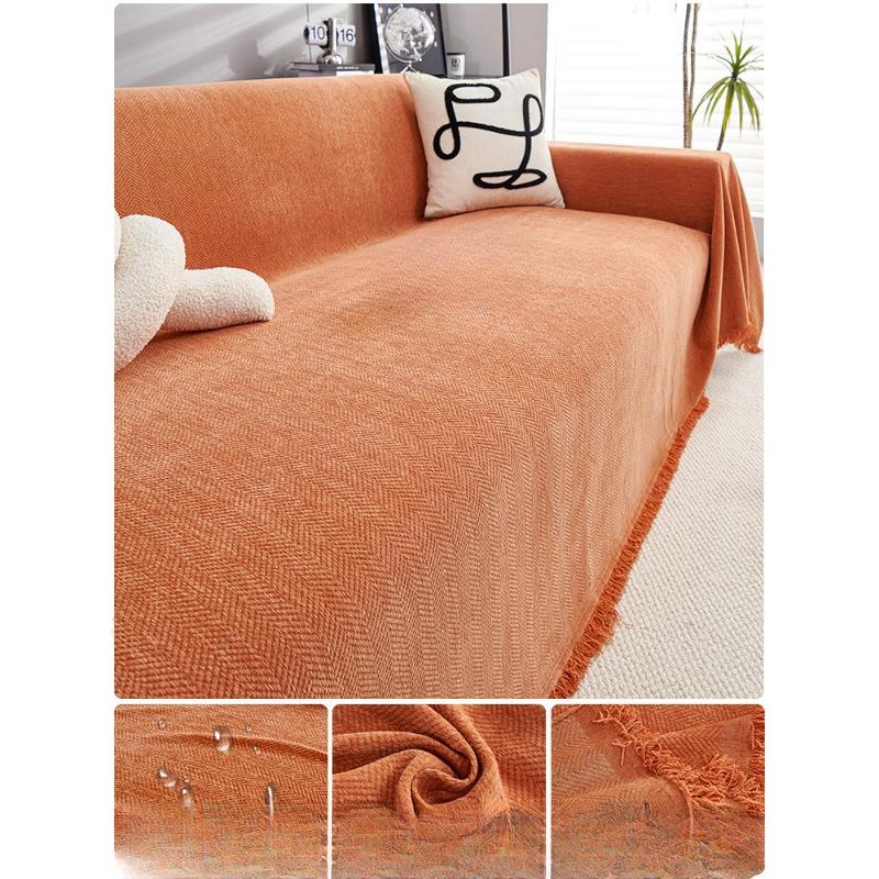 Chenille Sofa Towel Cover Cloth Sofa Cushion Four Seasons Universal High Sense Full Covered Universal Cover Cover Blanket