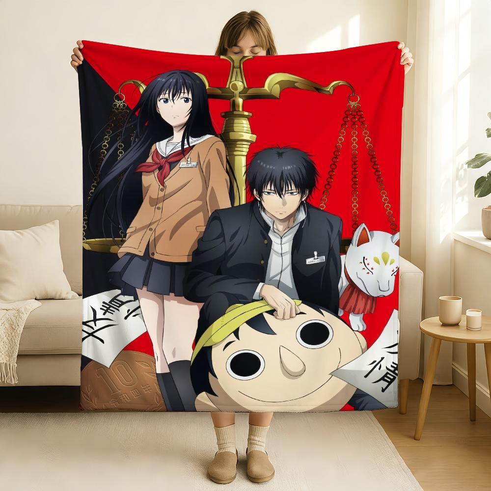 Anime Tomodachi Game Blanket Soft and Skin Friendly For Couch Bed Napping Bedspread All Seasons Comforter