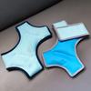 New Reusable Blue Ankle Ice Pack Hot Cold Compress Gel Bag Adjustable Strap for Sports Yoga Sprains Pain Relief Injury Recovery