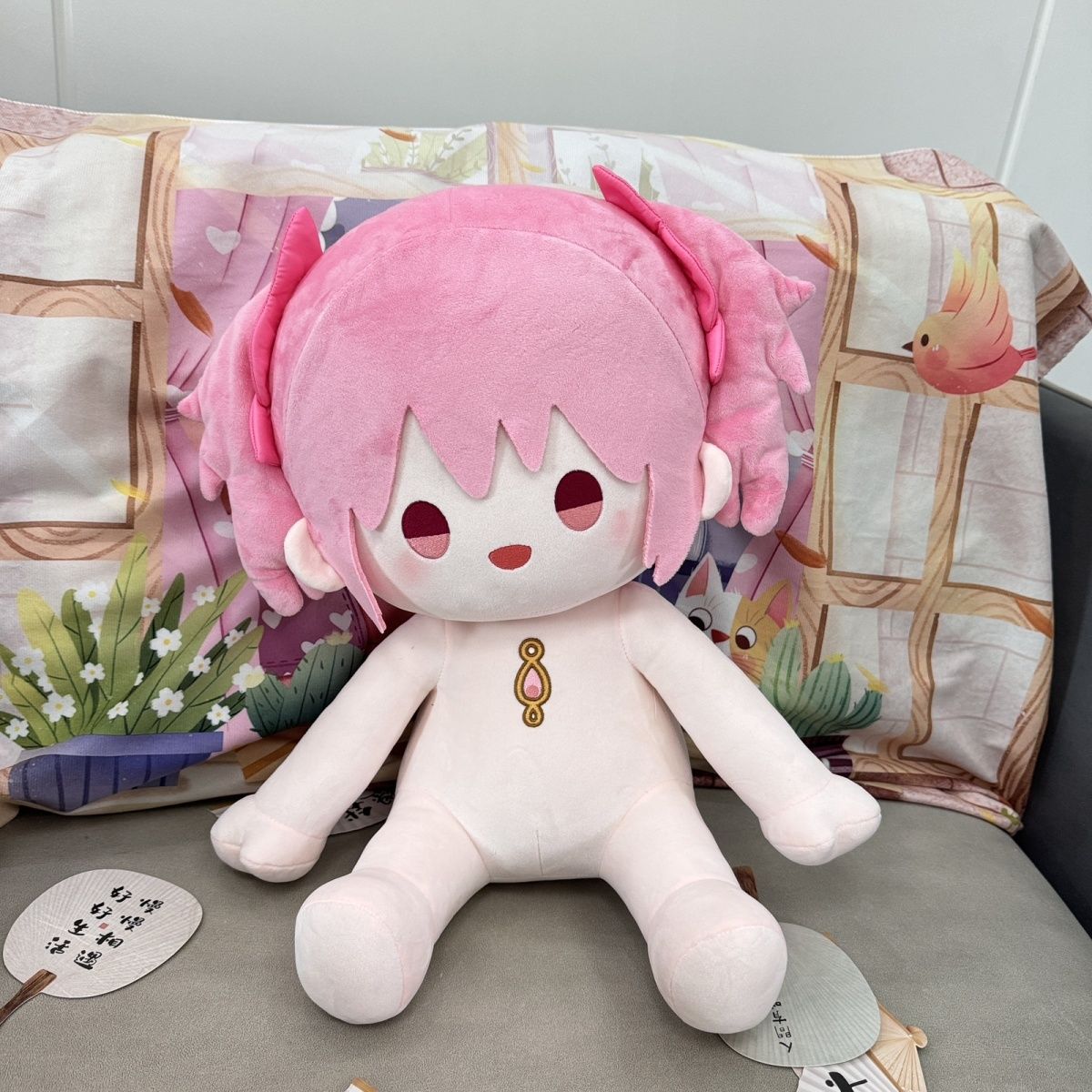 40Cm Kaname Madoka Plush Doll Cosplay