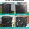 Rainproof Protective Cover for Square Vertical AC Outdoor Units - Central Air Conditioner Shield