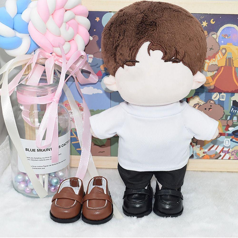 Gift Photo Props Changing Dressing Game Toys Accessories 20CM Doll Shoes PU Leather Academic Style