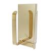 Golden Stainless Steel Roll Paper Shelf Bathroom Toilet Paper Holder Rack for Home