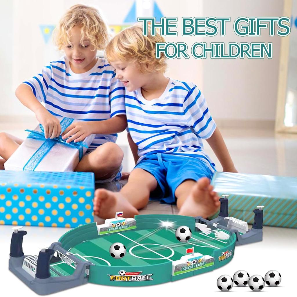 Etkileşimli Langırt Oyunu Mini Langırt 6 Futbol Toplu Çocuk Masaüstü Oyuncak Langırt Seti Parti Langırt