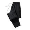 Men Thick Sweatpants Autumn And Winter Drawstring Waist Loose Casual Pants Fleece Lined Warm Trousers for Daily Wear Gym