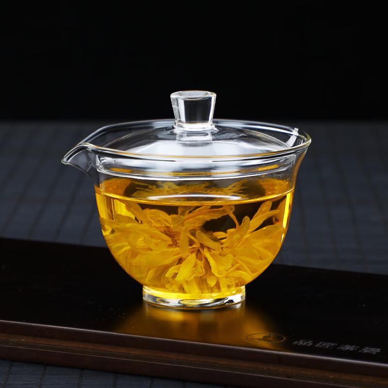 Shangqi High Borosilicate Glass Gaiwan Teacup
