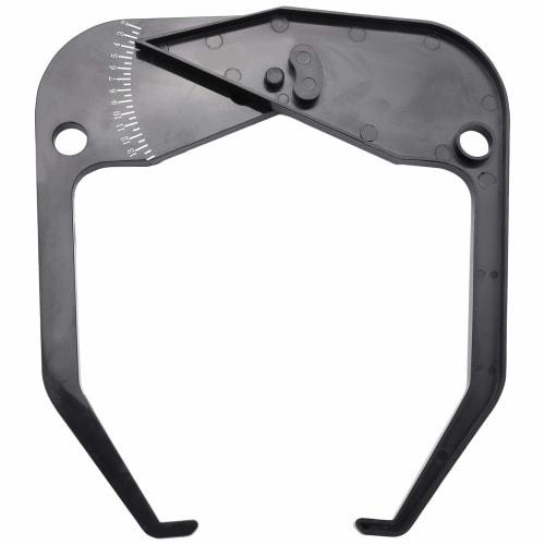 

Tire, balancer, caliper coat wheel rim width measurement tool