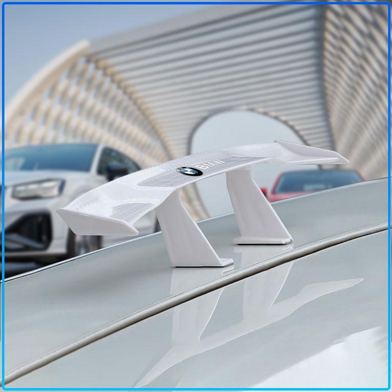 Car Rear Spoiler Mini Spoiler Wing Small Tail Emblem Sticker Decoration For BMW M Performance 1 3 5 7 Series M3 M4 M5 M6 X1 X3 X5 X6 X7 E30 E34 E36 E4