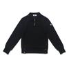 Blu DoT Volume Half Zip T shirT Bk