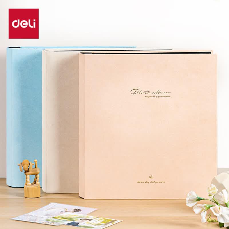 Deli 6-inch Photo Album, 480-Photo Capacity синий