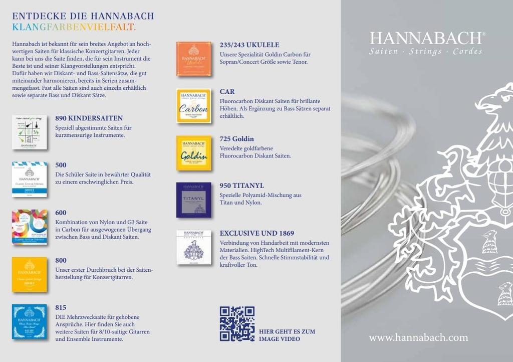 HANNABACH Silver Special E815SLT Yellow Set