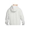 Nike Graphic Print Hooded Sweatshirt Men Tops Grey FQ6898-050