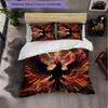 Belgium Football Pattern 3 Pieces Bedding Set Soft Microfiber Duvet Cover with Pillow Cases for Bedroom