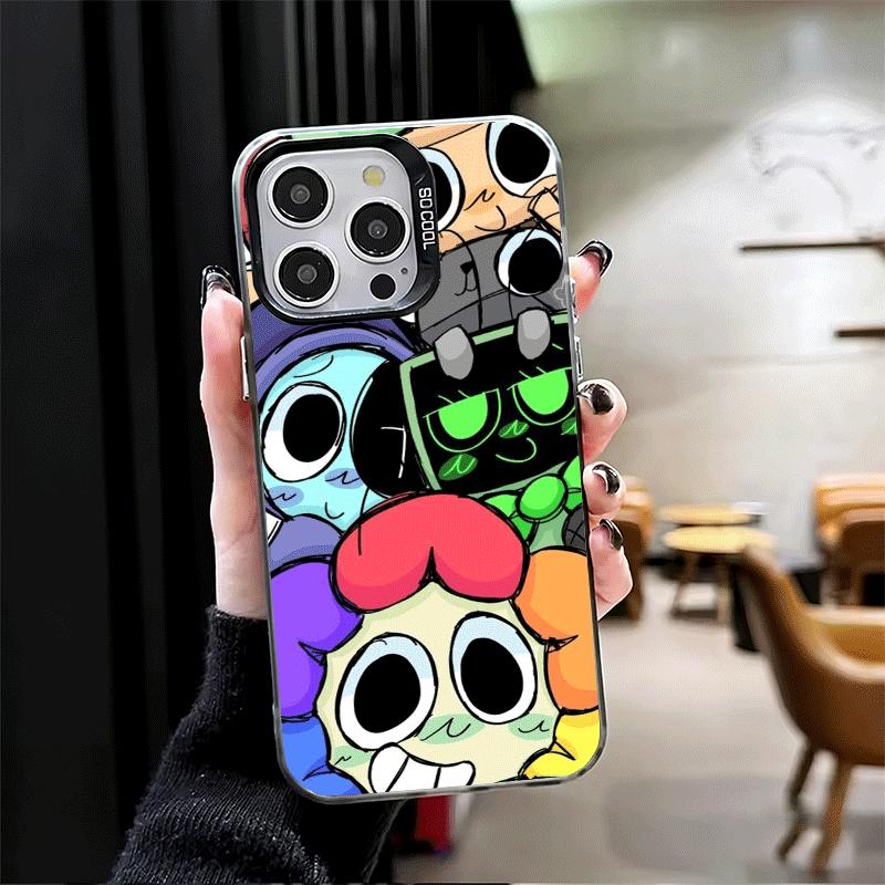 D-Dandys W-World Game Soft Phone Case for iPhone 15 16 17 Pro Max 17Air 16E 14 Plus 13 12 Mini Shockproof Cover Back Shell