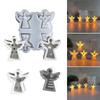Flexible Silicone Mold Nightlight Molds Creative Project Moulds Silicone Texture for Creating Detailed Angel Decorations