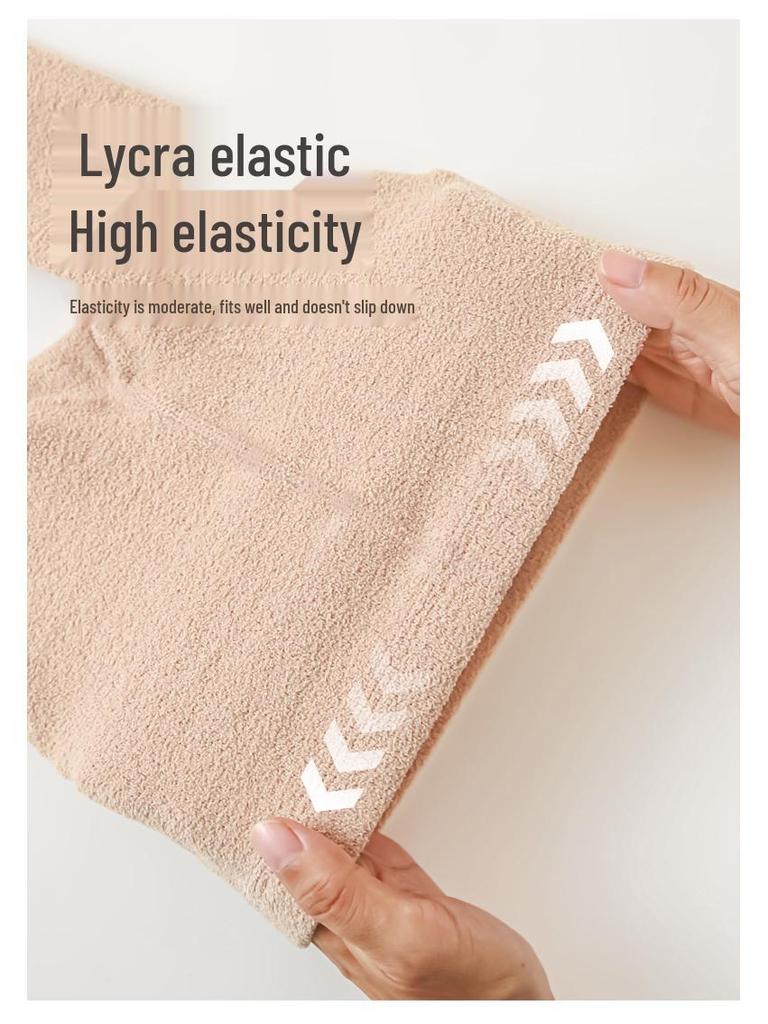 Samt Verdickte Baby-Strumpfhosen – Herbst/Winter Einteiler Mädchen Cartoon-Socken