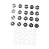 Jazz Drum Anti Loose Nuts Washers Set Convenient Portable Versatile Parts