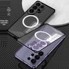 Samsung S26 Ultra Magnetic Buckle Phone Case, S25 Plus Metal Lens, S24 Drop Protection