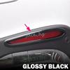 For -2025 Mercedes GLC X254 Glossy Black Rear Fog Light Surrounds Cover Trim