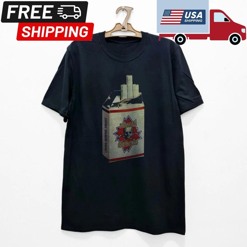 Vintage Lynyrd Skynyrd Smokes Tshirt Black Unisex Cotton Tshirt Size S5XL Unisex T-Shirt S