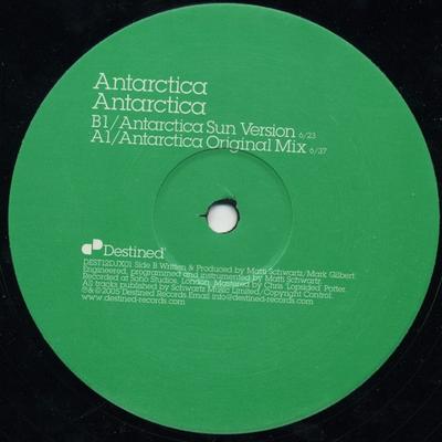 12-Zoll Schallplatte ANTARCTICA - Antarctica DEST12DJX01 Destined Record 2005 UK Dance & Electronica Gebraucht