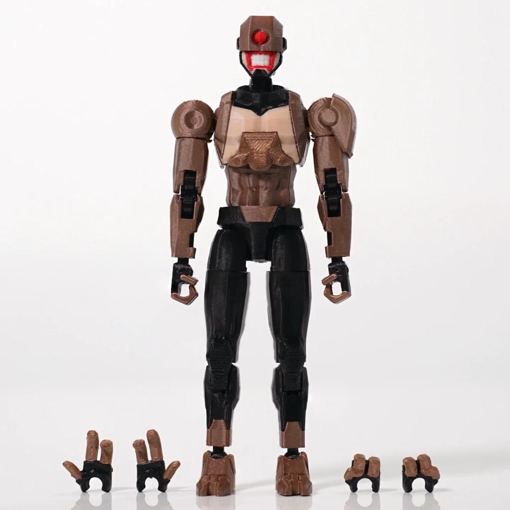 En Stock Nuevo Figuras de Acción Invincible Toys Impresas en 3D T13 Dummy 13 Superhéroes Juguetes Articulados Móviles Cambiaformas