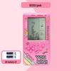 Classic Nostalgic Tetris Game Console for Children - Educational Retro Handheld Toy Gift