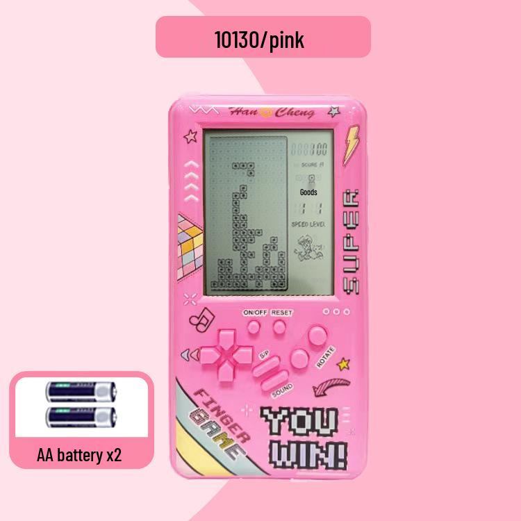 Classic Nostalgic Tetris Game Console for Children - Educational Retro Handheld Toy Gift