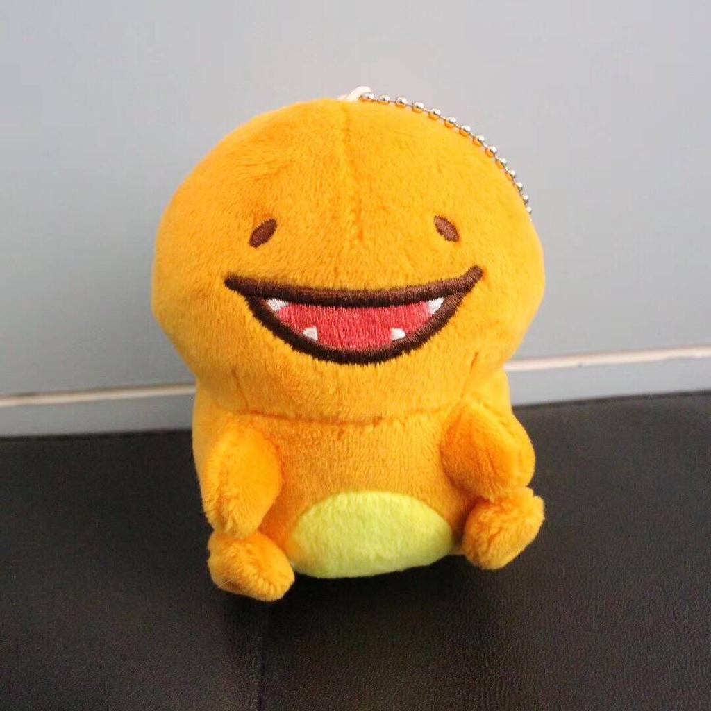 10cm Pokemon Plush Toy Anime Figure Pikachu Bulbasaur Squirtle Eevee Stuffed Doll Pendant Toy Xmas Gift