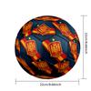 Squadra di calcio Tema Taglia 5 Pallone da Calcio da Partita Professionale per Esterno Pallone Morbido da Allenamento