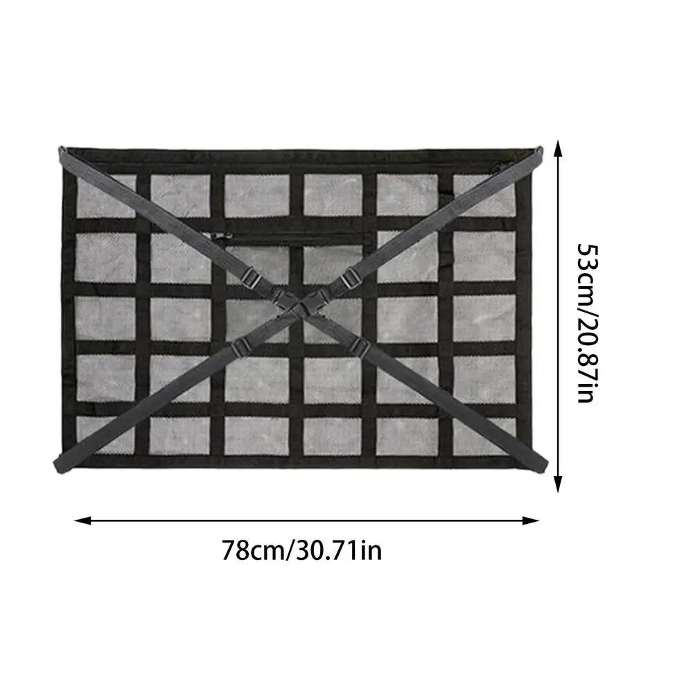 Car Ceiling Net Storage Bag Cargo Universal Truck SUV Space Saving Car Trunk Storage Pocket Organizer Sundries Bag Roof Cargo
