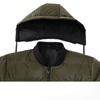 Cotton Jacket Men's Models Embroidered Down Cotton Thickening Loose Unloading Cap Casual Warm Hooded Cotton Jacket Fashion Casual Jacket