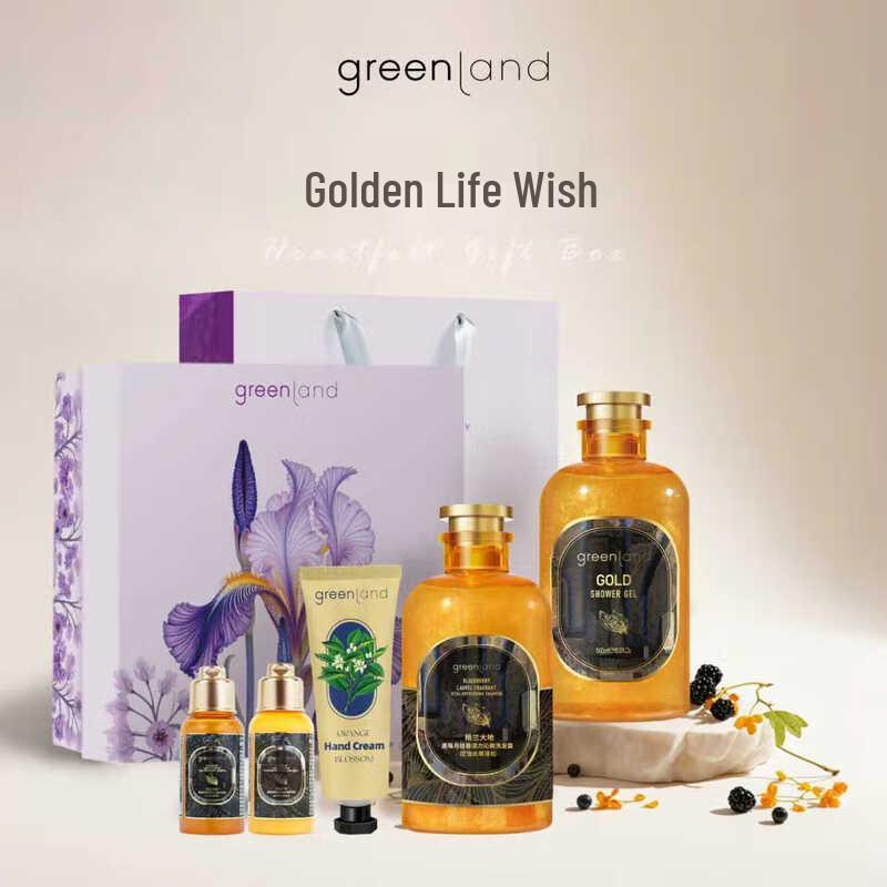 Grand Earth Golden Life Wish Anti-Dandruff Hair Conditioner Set